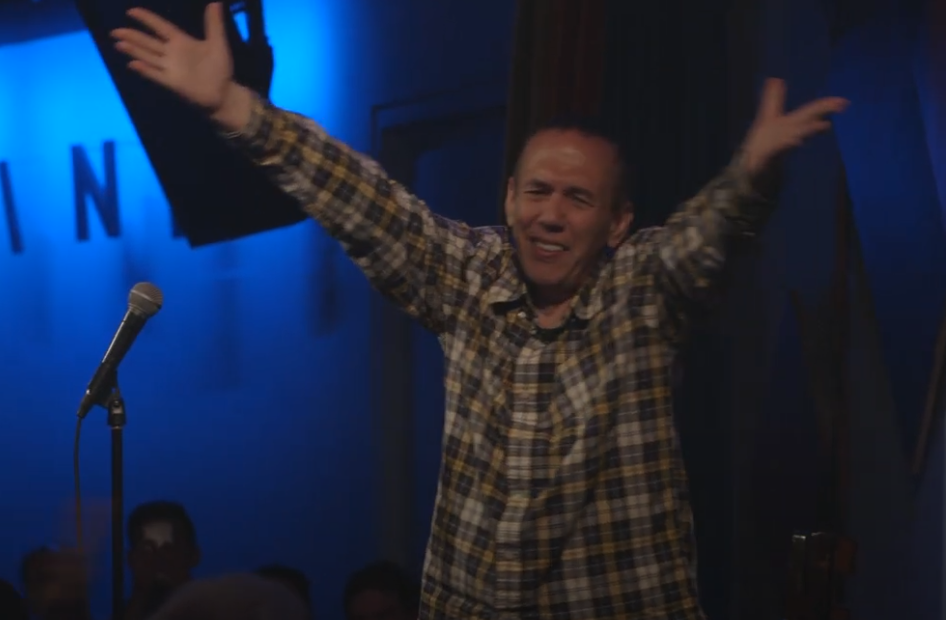 Screenshot of the documentary Gilbert