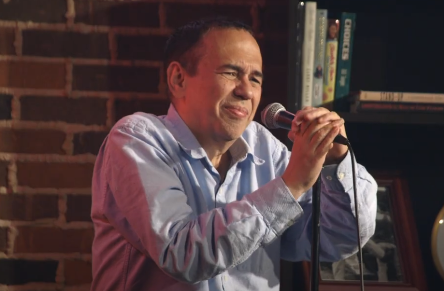 Screenshot of the documentary Gilbert