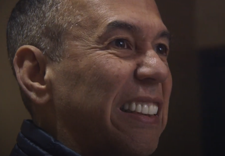 Screenshot of the documentary Gilbert