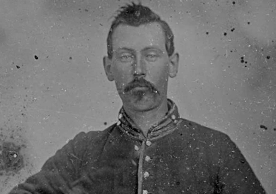 Photograph of Dick Liddil during American Civil War