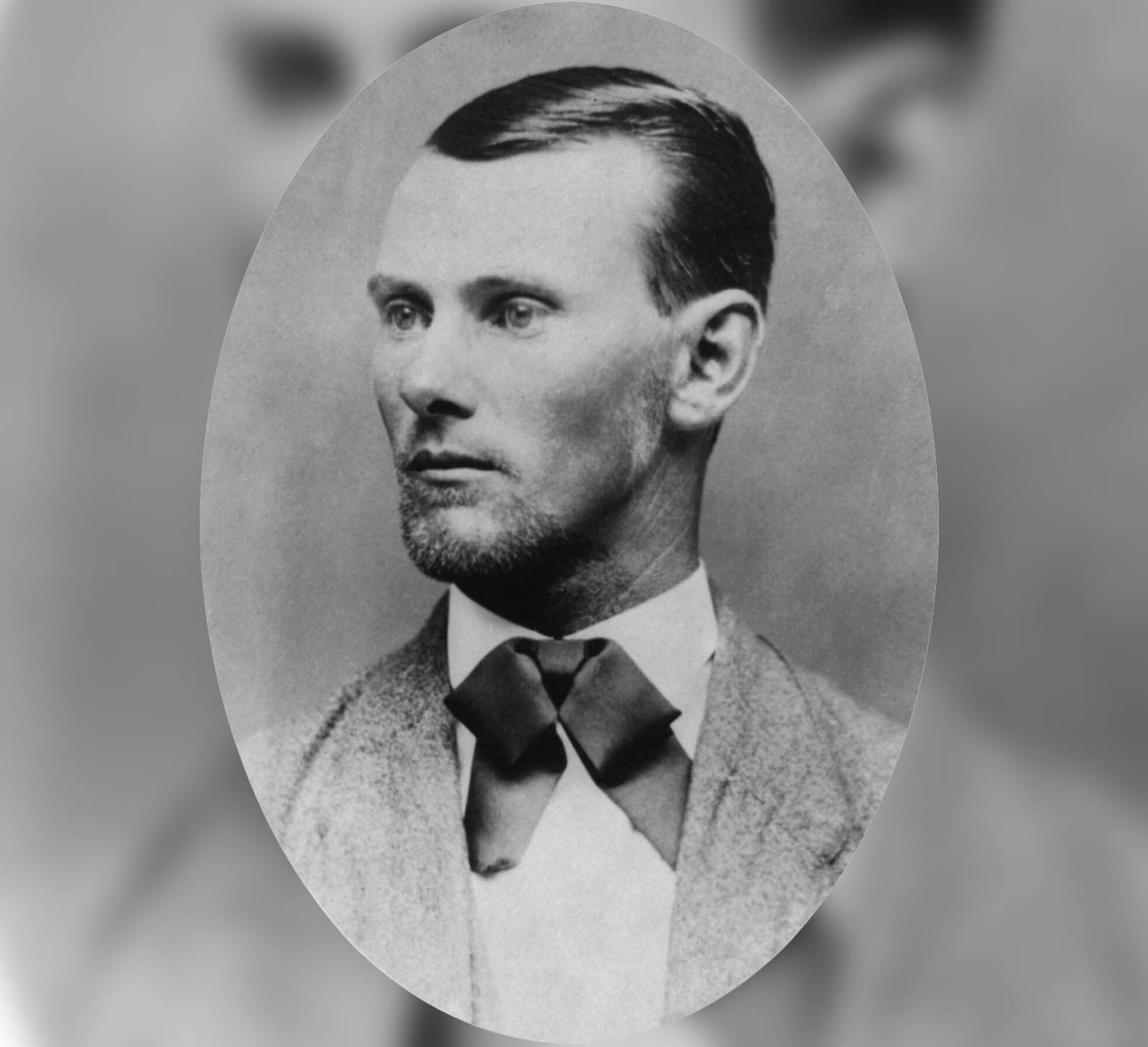 Jesse James Portrait in suit