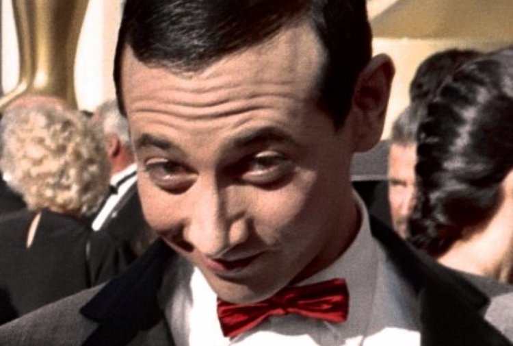 Actor Paul Reubens as 
