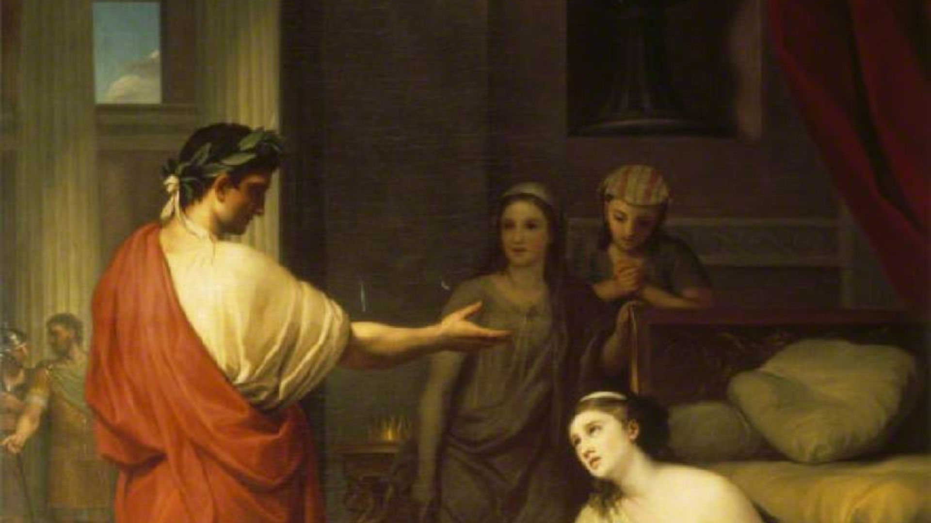 File:Octavius Caesar (Later the Emperor Augustus), and Cleopatra.jpg