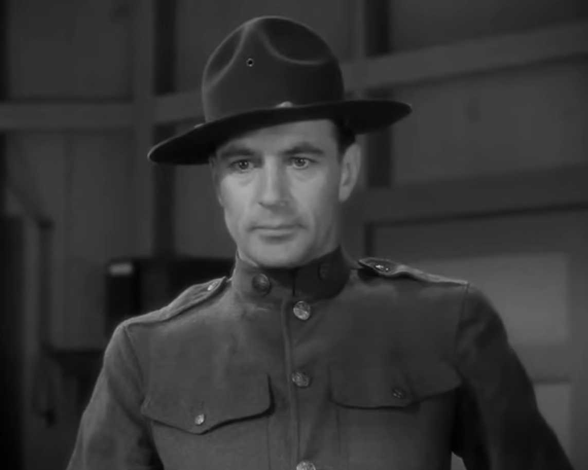 Screenshot from the movie - Sergeant York (1941)
