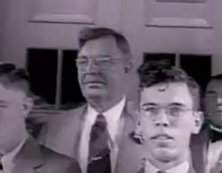 Screenshot from - Sergeant York Famed WWI Hero Passes Away Newsreel 