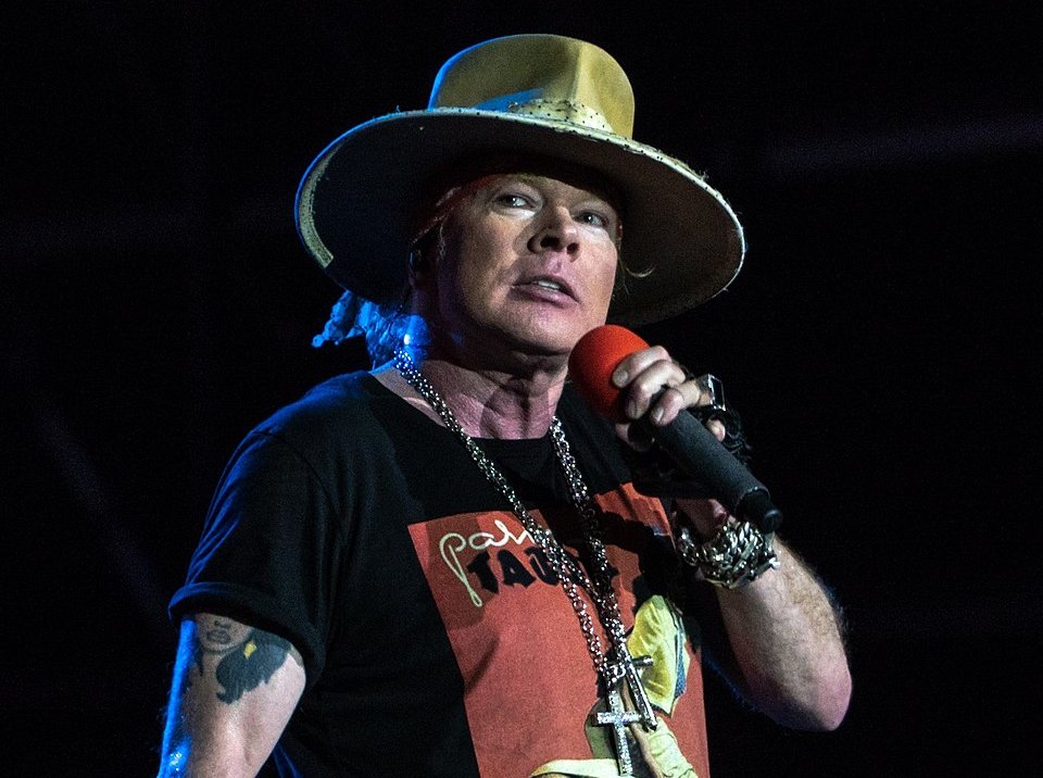 Axl Rose from Guns N' Roses