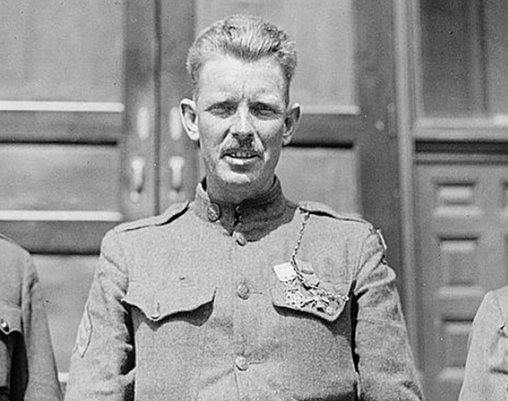 Alvin C. York between 1918 and 1920