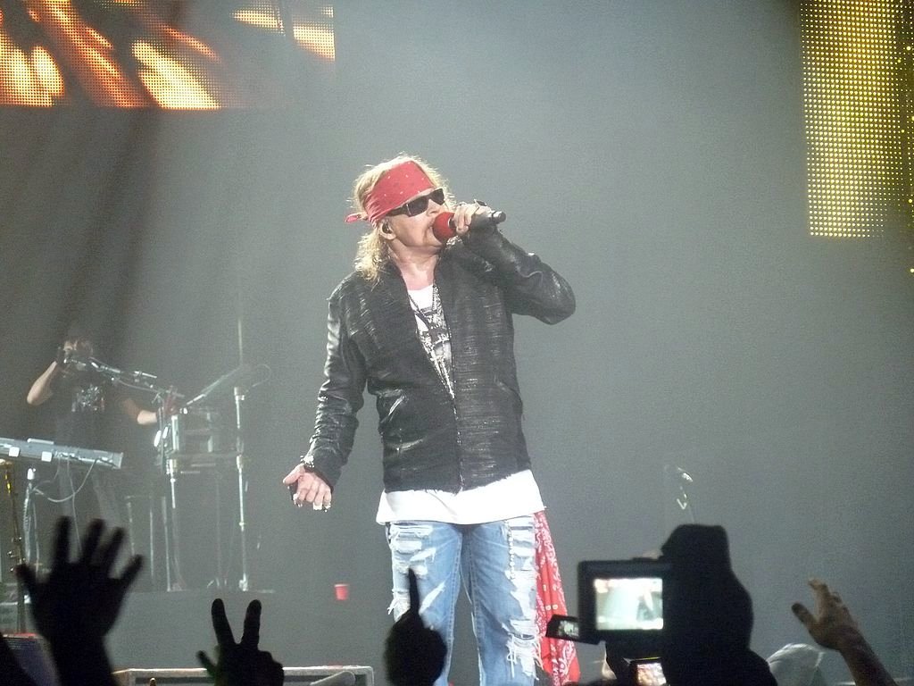 Singer Axl Rose in 2011