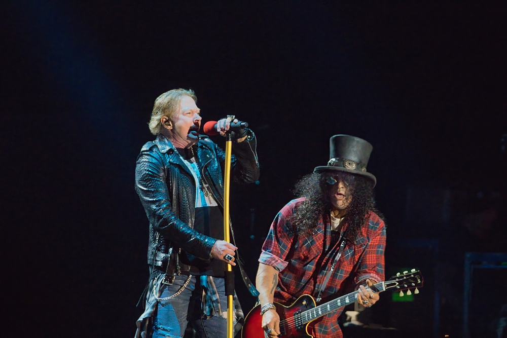 Axl Rose and Slash on sage