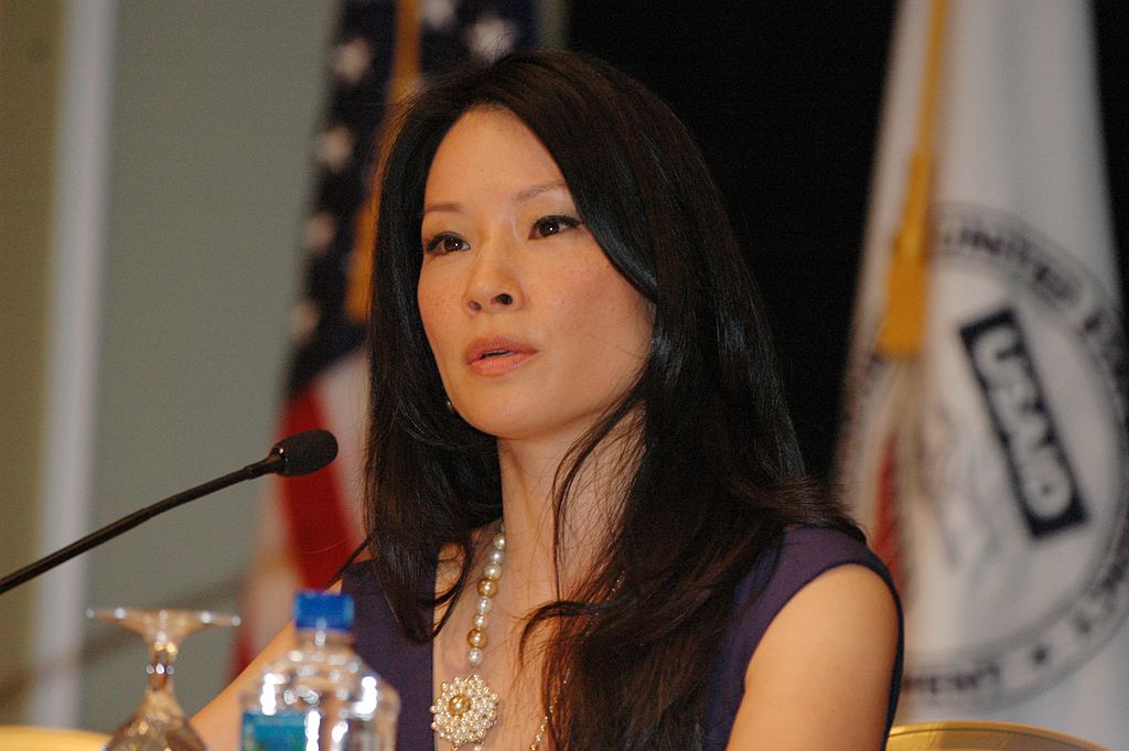 Actress and UNICEF Ambassador Lucy Liu spoke out against human trafficking - 2009