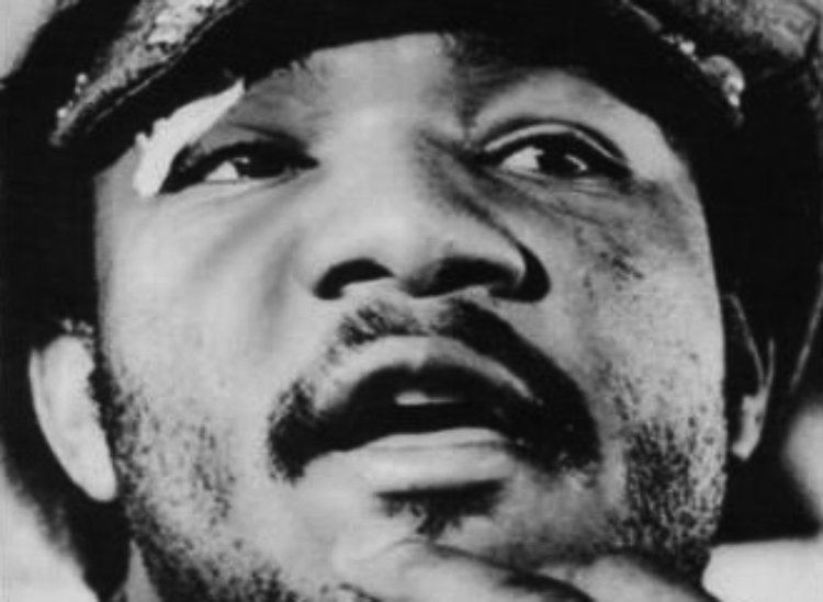 A cut to Foreman's right eye