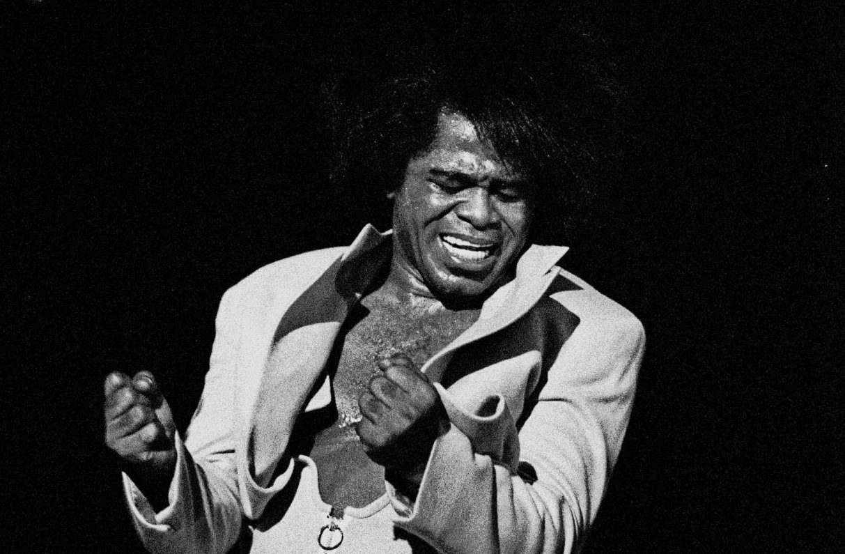 James Brown performing live in Hamburg, Germany
