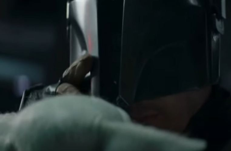 A screenshot of the movie TV Show The Mandalorian