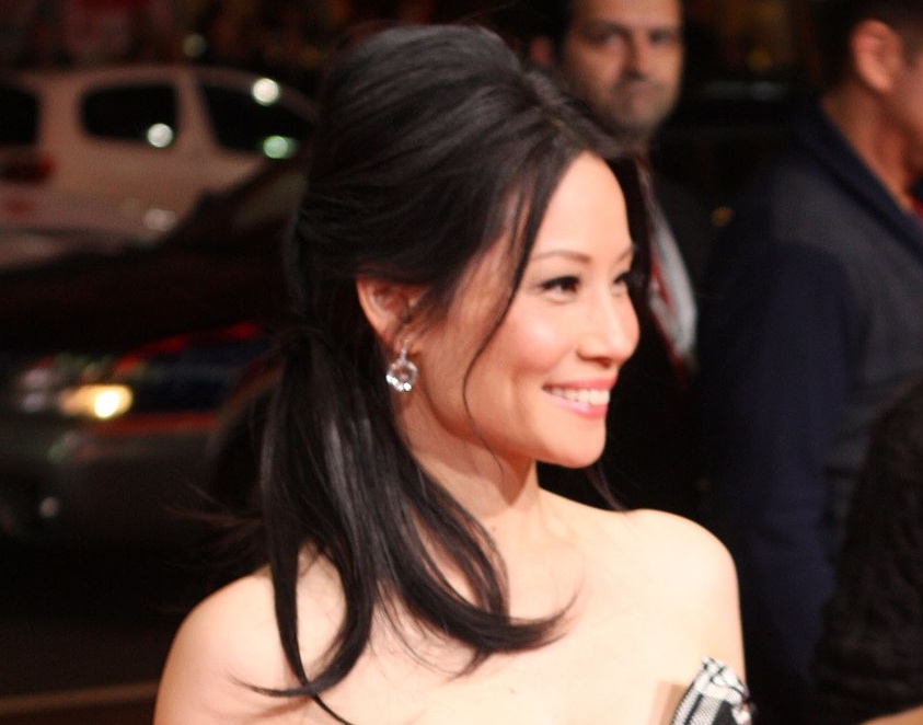 Lucy Liu at Kung Fu Panda Red Carpet Premiere.