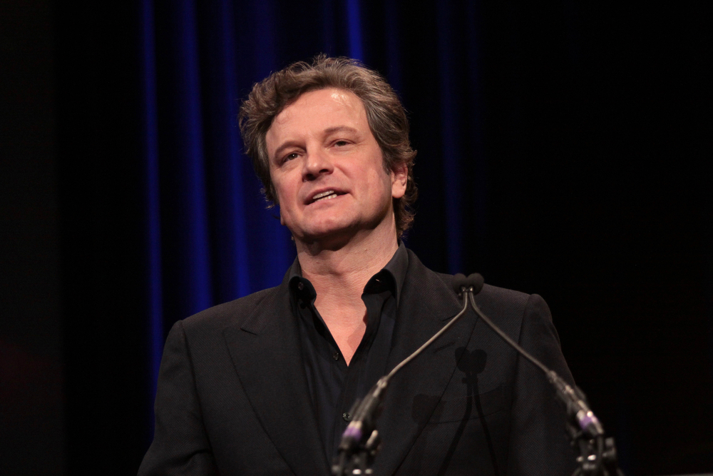 Colin Firth at event