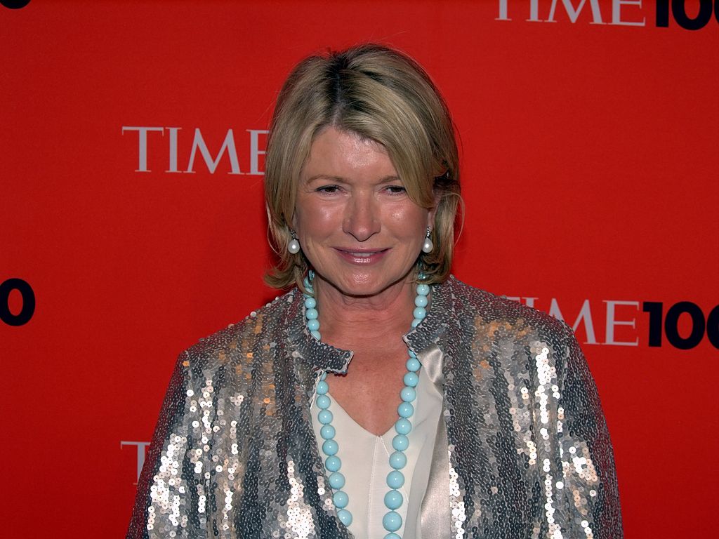 Martha Stewart at the 2010 Time 100.