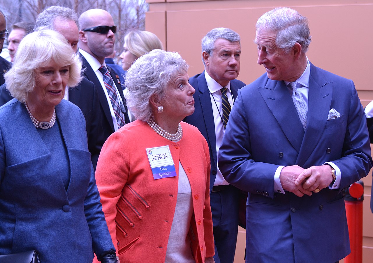 King Charles With Camilla visiting the African American Heritage Center