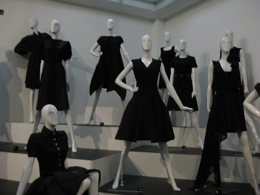 Variations on Chanel's little black dress