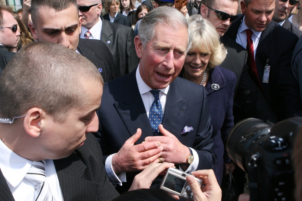 Prince Charles and Camilla Parker Bowles visiting Krakow