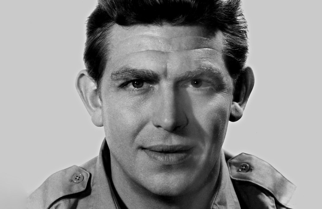Publicity photo of Andy Griffith looking at the camera