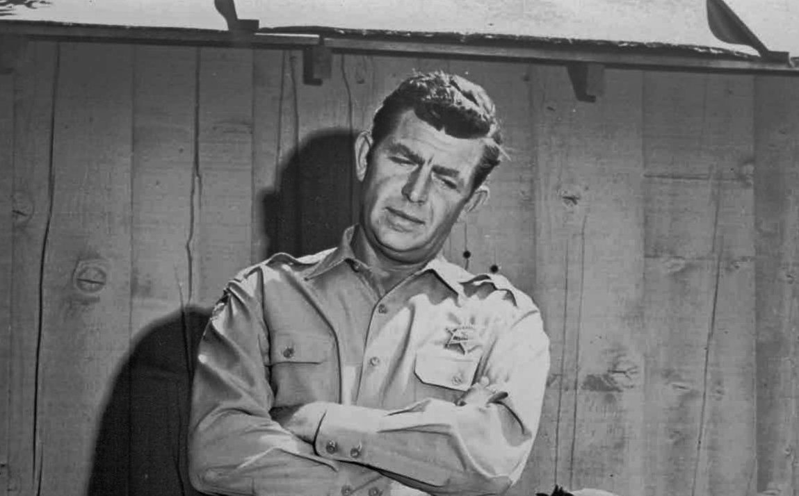Photo of Andy Griffith in a uniform