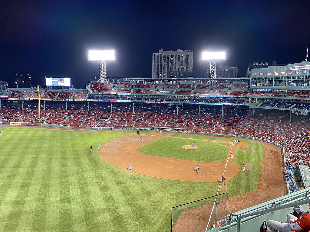 Fenway Park during a match