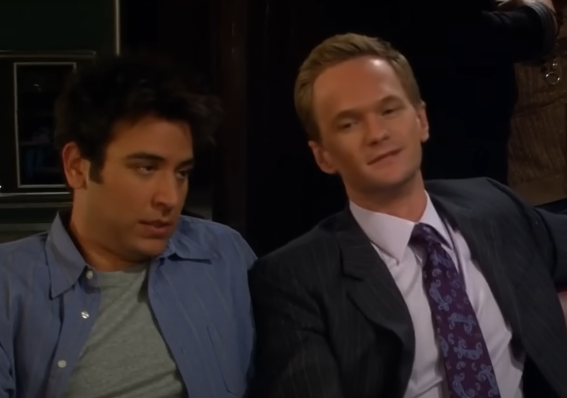 A screenshot from the TV Show How I Met Your Mother