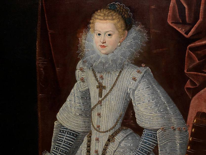 Maria Anna of Spain in traditional outfit