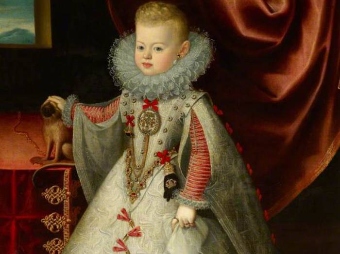 Maria Anna of Spain in traditional outfit