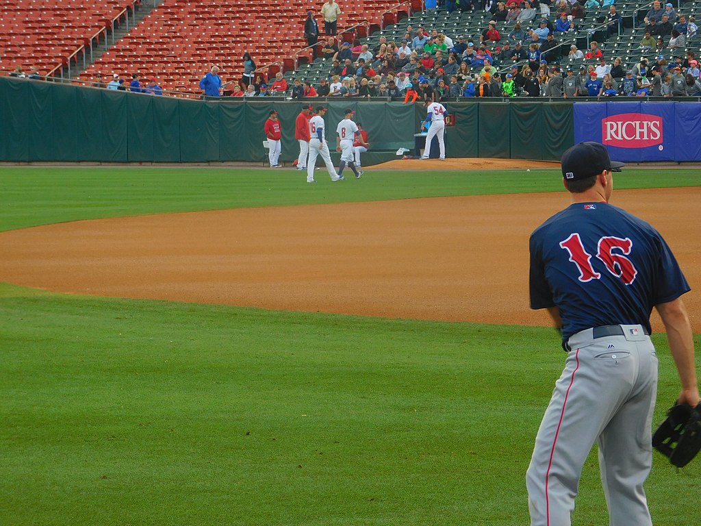 Photo of a baseball game