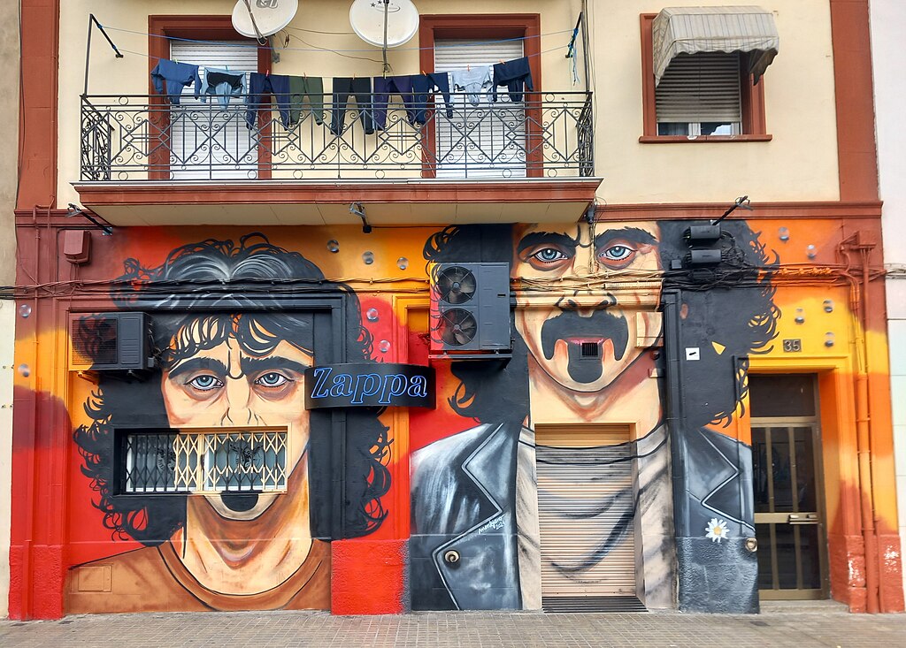  Frank Zappa bar paintings