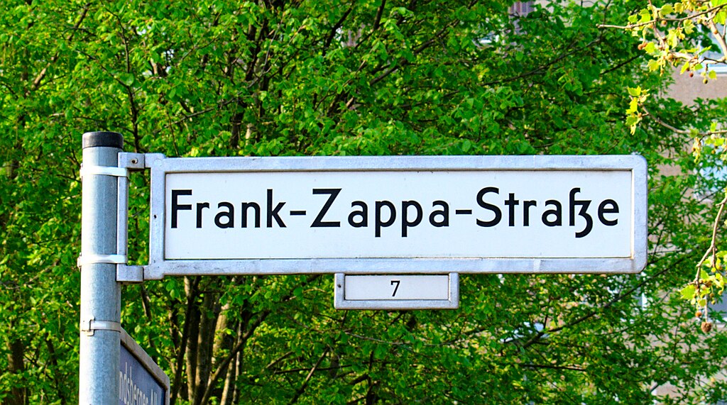 Frank-Zappa-Straße In Berlin