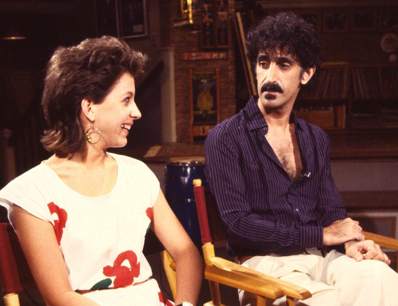 Moon Unit & Frank Zappa On MTV