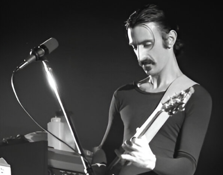 Frank Zappa on stage