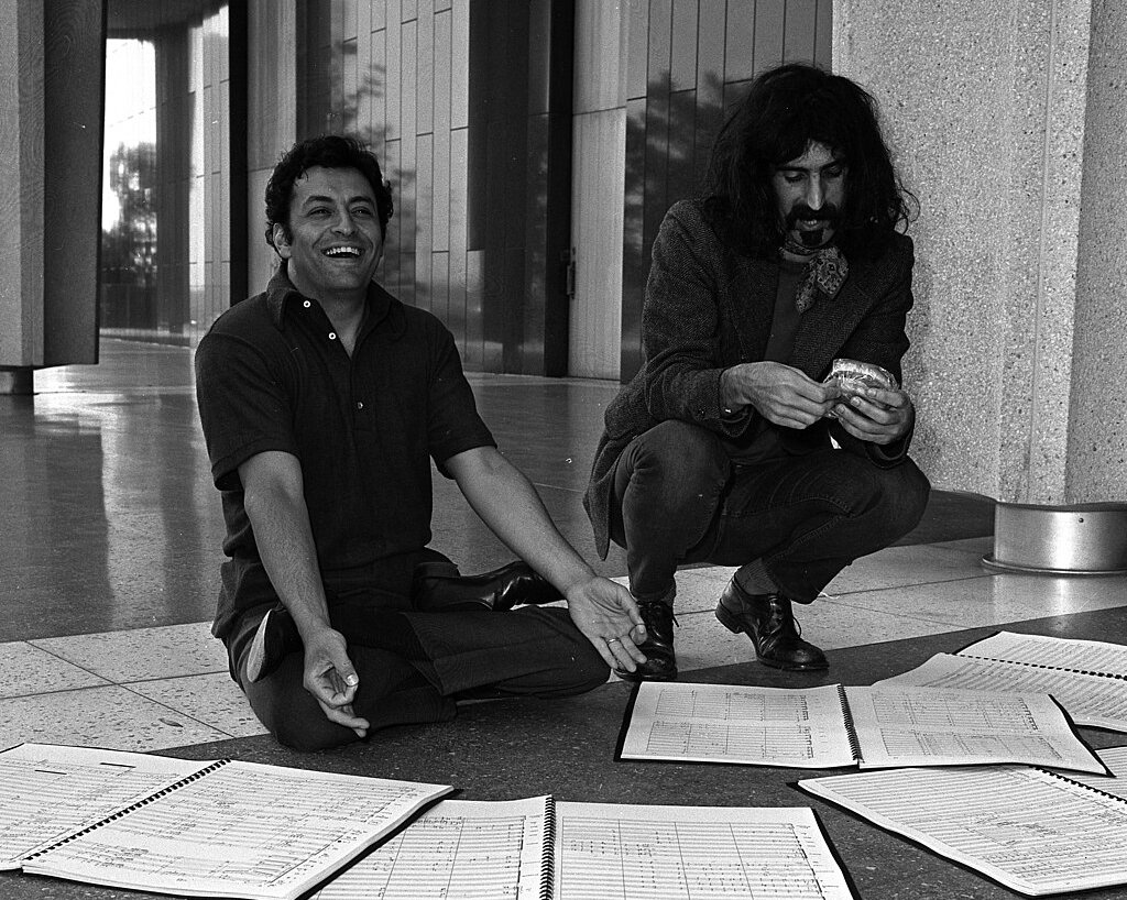 Zubin Mehta And Frank Zappa