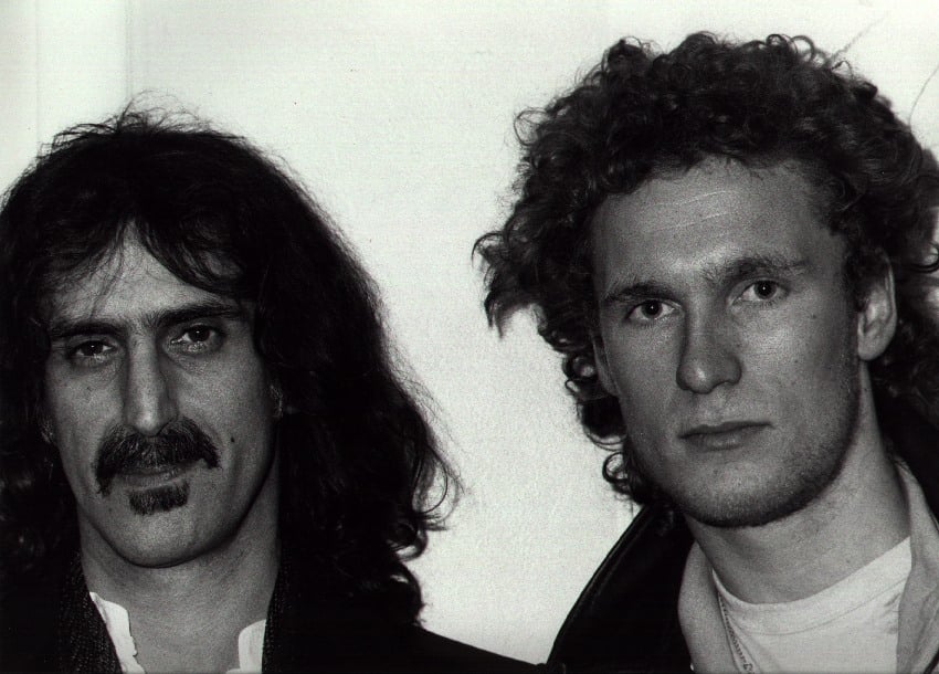 Frank Vroegop & Frank Zappa 1984