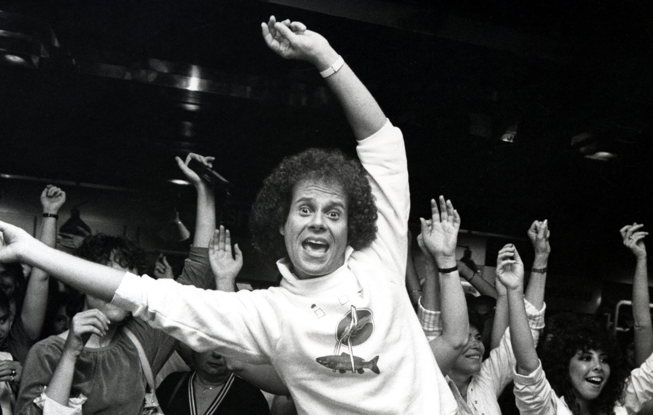 Richard Simmons during Release of New Exercise Video