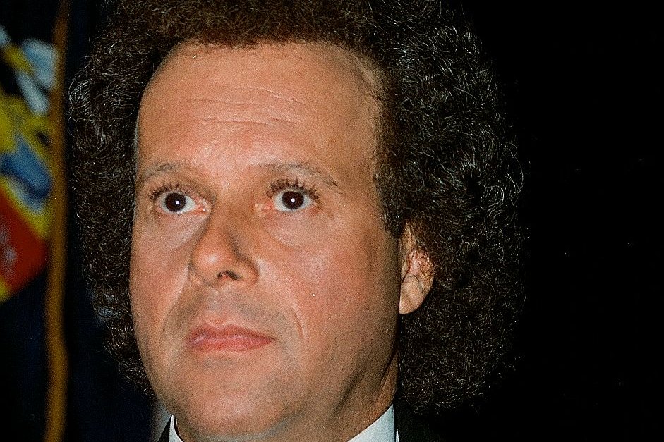 Richard Simmons looking away from the camera