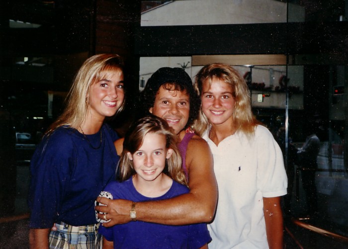 Richard Simmons and fans