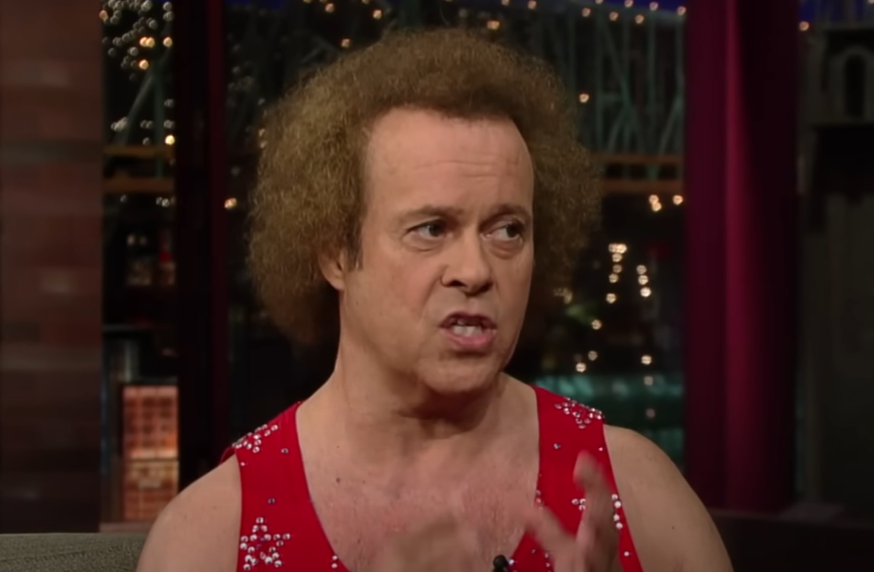 Screenshot of the TV Show Late Night with David Letterman