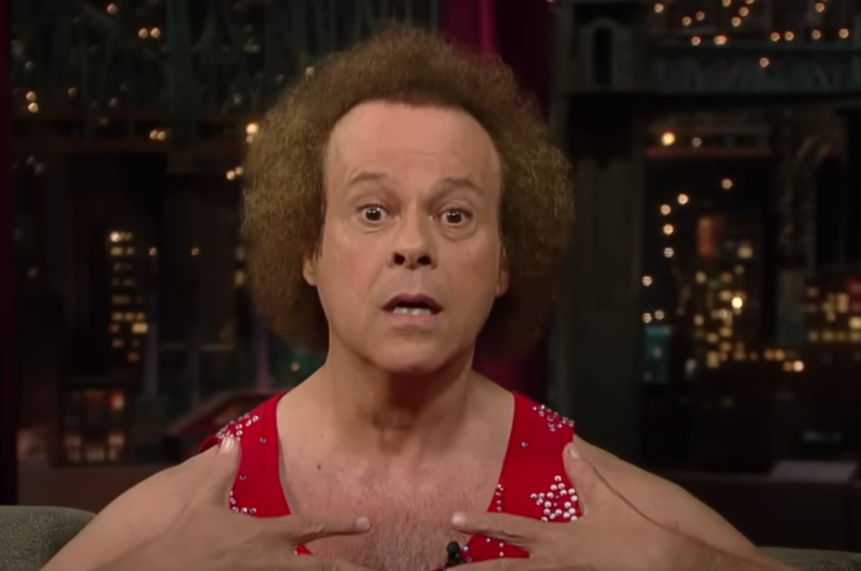 Screenshot of the TV Show Late Night with David Letterman