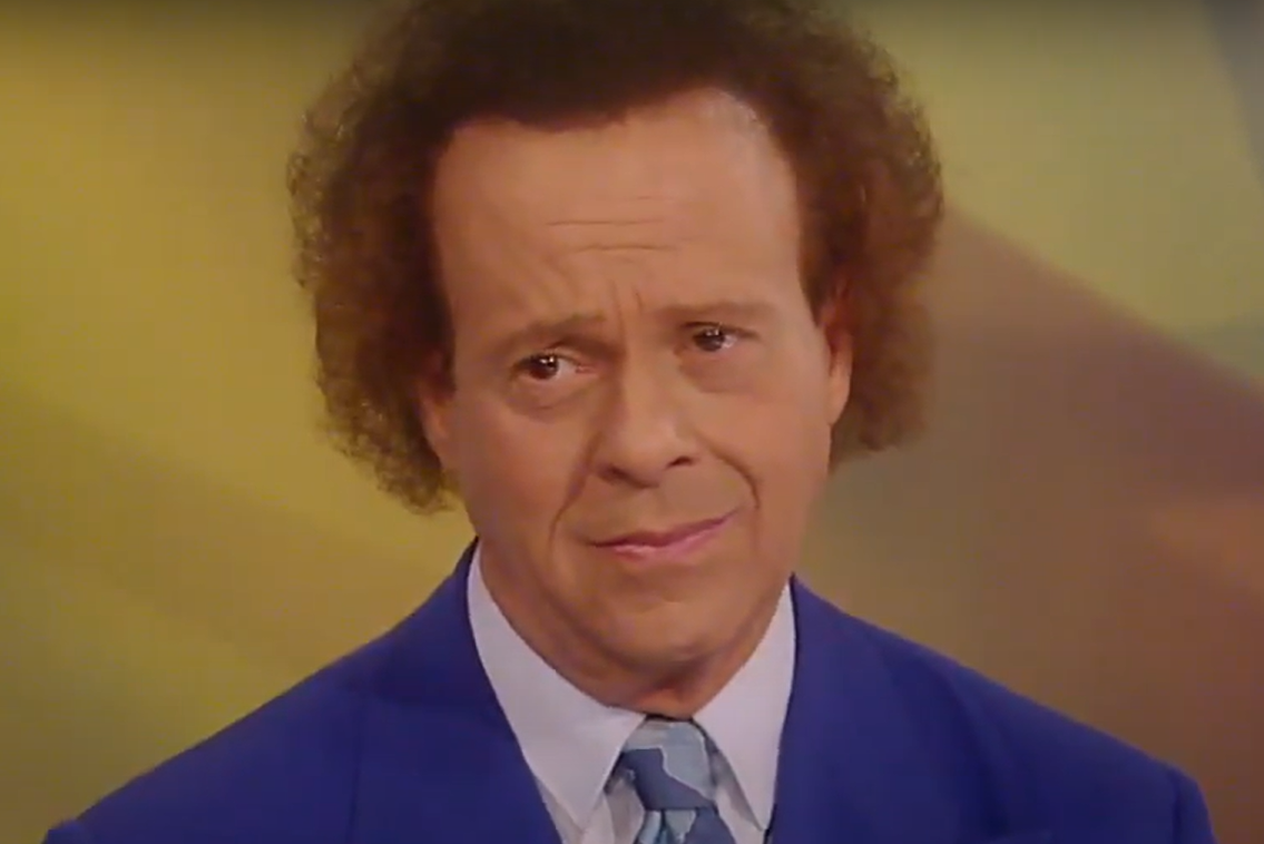Screenshot of the TV Show Richard Simmons Surprises a Teen He Has Inspired