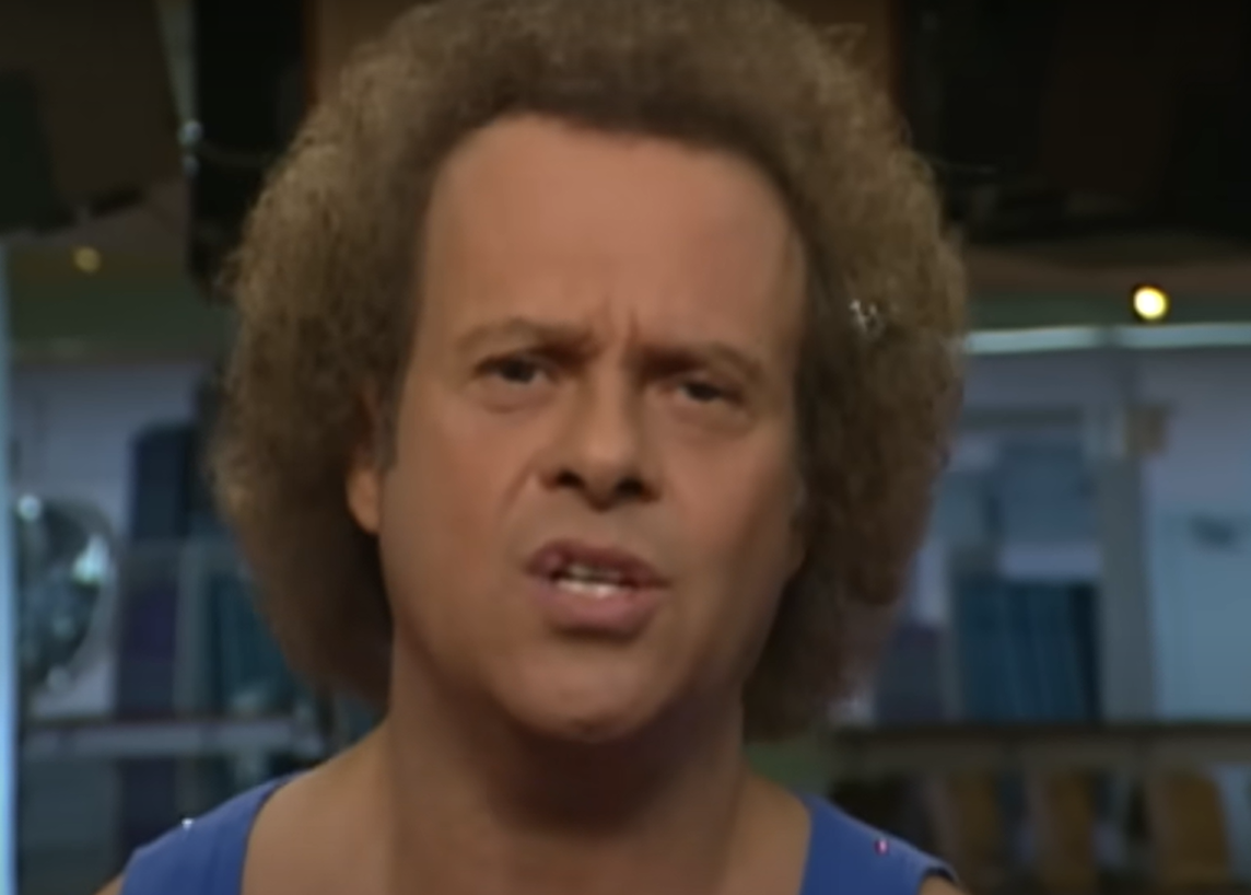 Screenshot of the video From the archives: Richard Simmons' advice on exercise