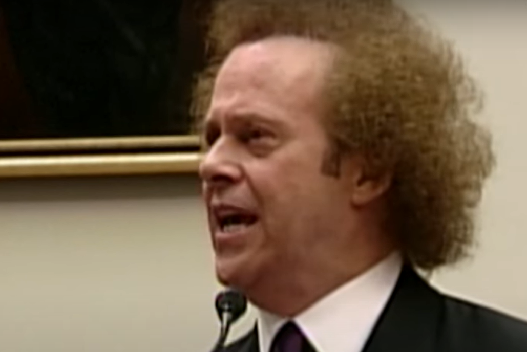 Screenshot of the video Remembering the life, legacy of Richard Simmons