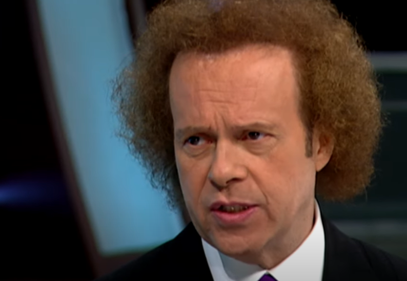 Screenshot of the video Richard Simmons’ HAUNTING Final Post Before His Death at 76
