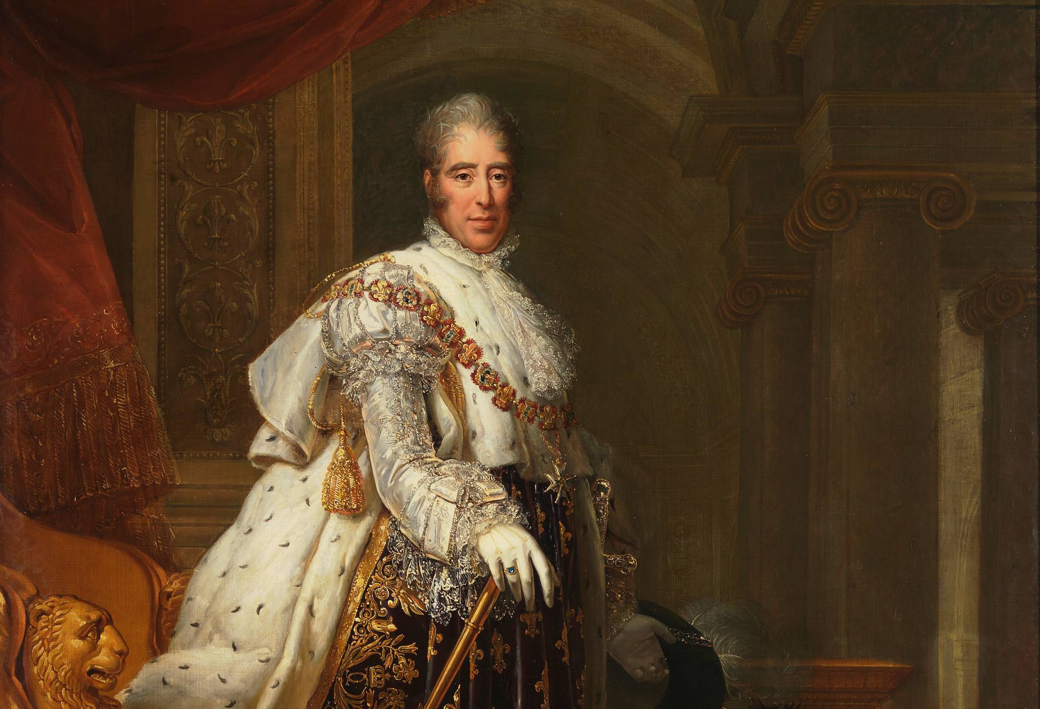 Coronation portrait of Charles X