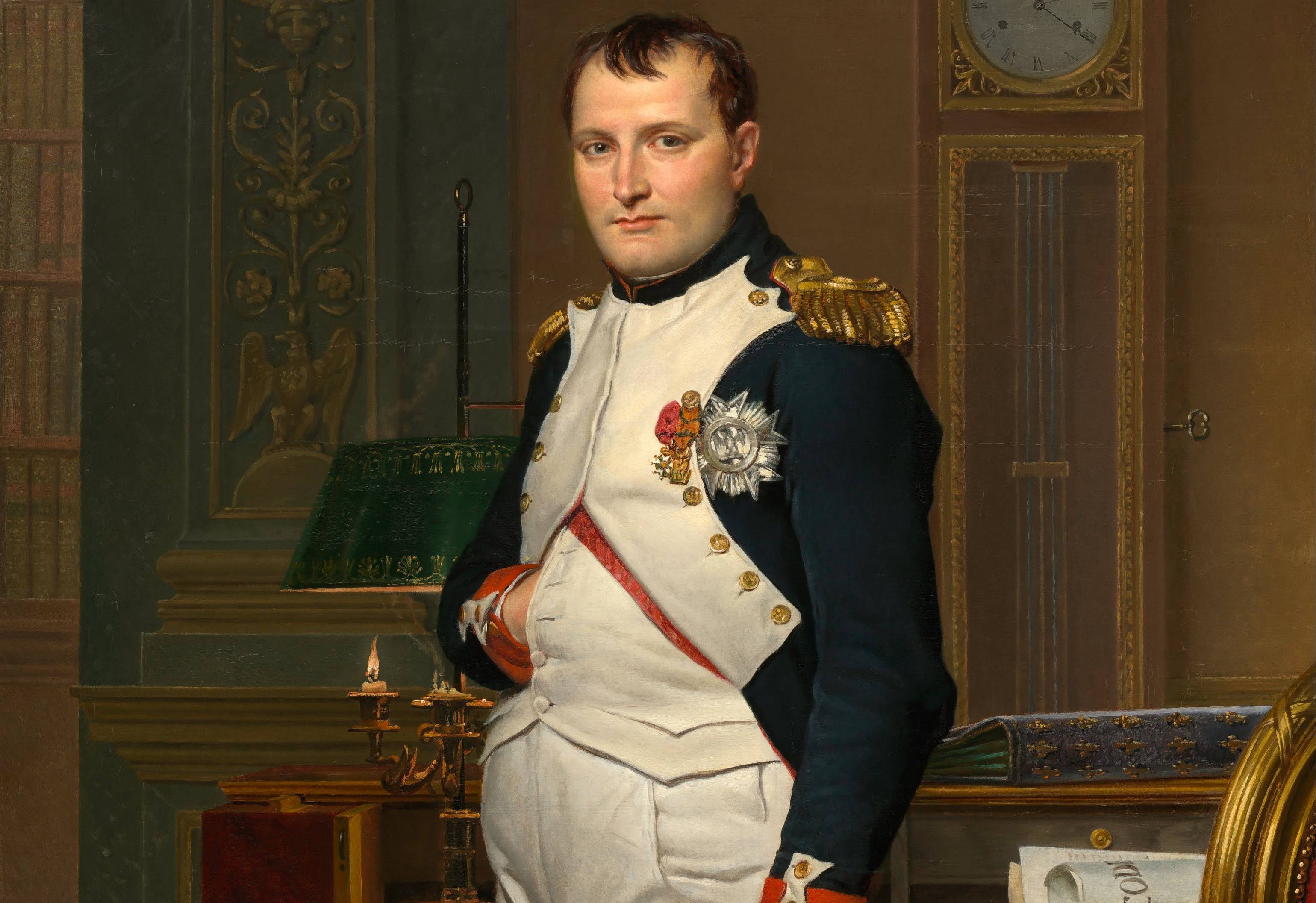 The Emperor Napoleon in His Study at the Tuileries