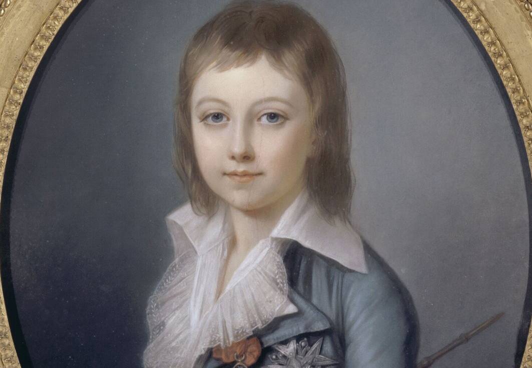 More details Portrait of Louis XVII of France (1785-1795), son of Louis XVI of France (1754-1793).