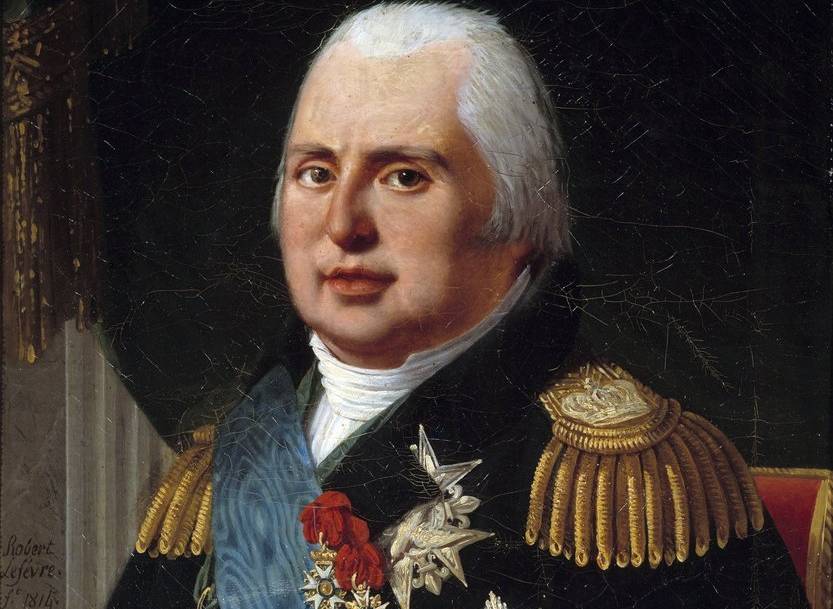 King Louis XVIII of France in 1814