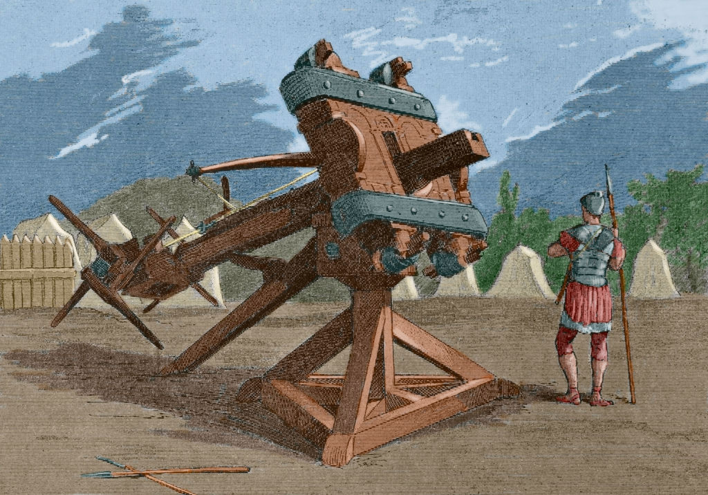 Ancient Age. Ballista or bolt thrower